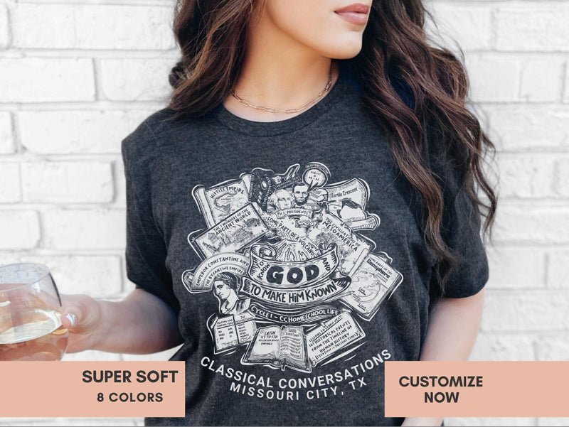 Personalized CC Cycle 1 Shirt Gift For Classical Conversations Tutor End Of Year Gift