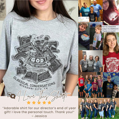 Cycle 1 Tshirt CC Homeschool Mom Ancient History Tee