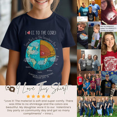 Foundations Geosphere Tee First Day Science T-Shirt Core Youth