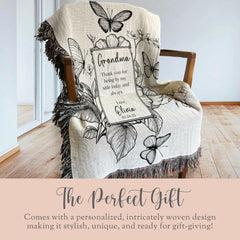 Grandma Woven Throw keepsake
Grandma Birthday gift