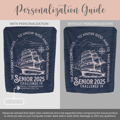 Personalized CC Challenge IV Minky Blanket Gift For Classical Conversations Senior Student Plush Blanket CC Graduation Gift cc Tutor Throw