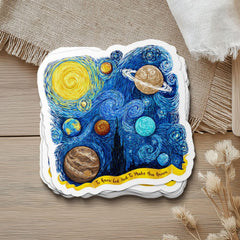 CC Cycle 2 Van Gogh Vinyl Sticker Gift for CC Student Cycle 2 Decal First Day Class Gift Classical Conversation Memory Master Gift Year End