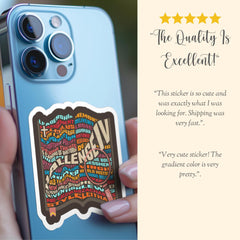 CC Challenge IV Vinyl Sticker Gift for CC Student End of Year Gift Classical Conversations Challenge 4 Decal Memory Work Decor To Know God