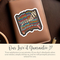 CC Challenge IV Vinyl Sticker Gift for CC Student End of Year Gift Classical Conversations Challenge 4 Decal Memory Work Decor To Know God