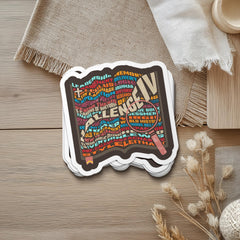 CC Challenge IV Vinyl Sticker Gift for CC Student End of Year Gift Classical Conversations Challenge 4 Decal Memory Work Decor To Know God