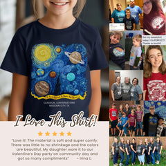 Personalized CC Cycle 2 Van Gogh Shirt Gift for Classical Conversations Student T-Shirt Back to School Gift Homeschool Tee Cycle 2 Youth