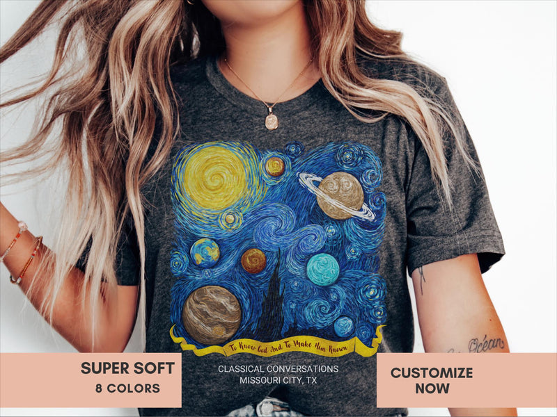 Personalized CC Cycle 2 Van Gogh Shirt