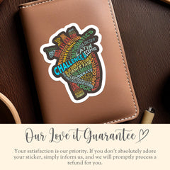 CC Challenge Accepted Vinyl Sticker Gift for CC Student CC Year End Gift Classical Conversations Challenge A Decal Memory Work Decor Heart