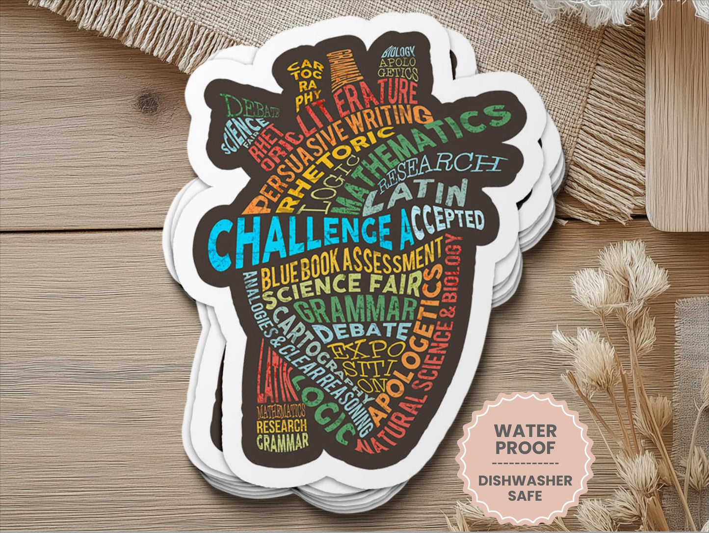 CC Challenge Accepted Vinyl Sticker