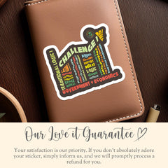 CC Challenge I Vinyl Sticker Gift for Classical Conversation Student CC Back to School Gift Challenge I Decal Memory Work Decor To Know God