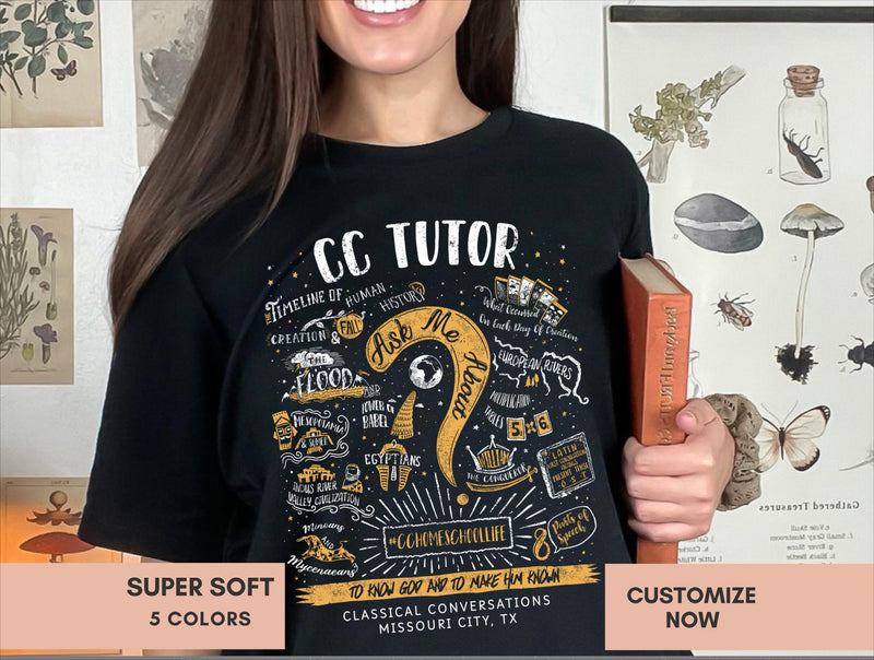 Personalized Cycle 2 CC Tutor Shirt 
Gift for CC Tutor T-Shirt 
Cycle 2 Tutor Tshirt