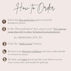 Personalized Cycle 2 Facts CC Director Shirt Classical Conversations Gift for CC Director T-Shirt Cycle 2 Foundations Tee CC First Day Gift