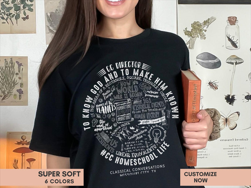 Personalized Cycle 2 Facts CC Director Shirt 
Classical Conversations