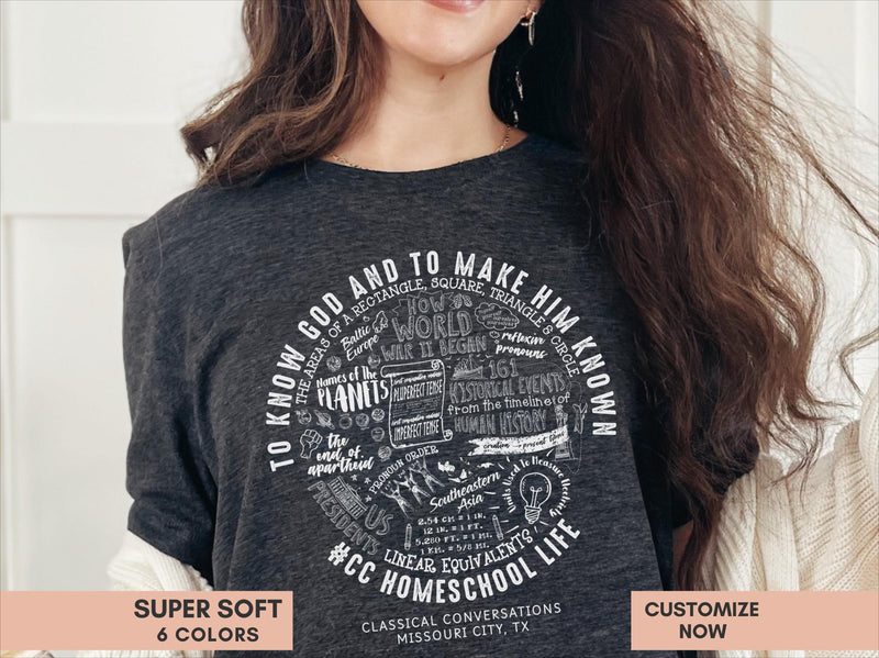 Personalized CC Cycle 2 Facts Shirt 
Cycle 2 Homeschool mom shirt