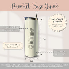 Personalized CC Tumbler Gift for Classical Conversations Student CC Year End Gift Homeschool Mom Ice Coffee Tumbler CC Class Skinny Tumbler
