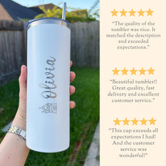 Personalized CC Tumbler Gift for Classical Conversations Student CC Year End Gift Homeschool Mom Ice Coffee Tumbler CC Class Skinny Tumbler