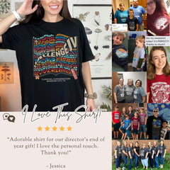 Personalized CC Challenge IV Shirt Gift for Classical Conversations Challenge 4 Student Homeschool Mom Shirt Class Of 2025 CC Tutor Gift