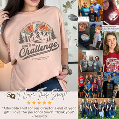 Personalized CC Challenge Shirt Gift for Classical Conversations Tutor Tee CC First Day Gift Homeschool Mom T-Shirt Challenge Director Gift