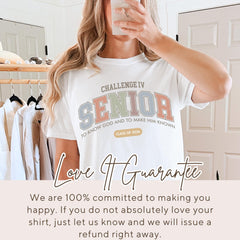 Personalized CC Challenge 4 Graduation Shirt Gift For CC Homeschool Senior T-Shirt Challenge IV Student 2025 Classical Conversation End Gift