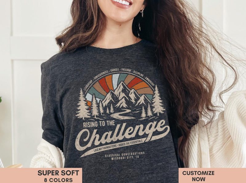 Personalized CC Challenge Shirt 
Gift for Classical Conversations Tutor Tee 
CC Challenge T-shirt