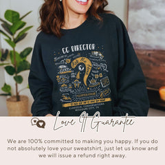 Personalized CC Cycle 2 Director Sweatshirt Gift for CC Director Sweater Back to School Gift Cycle 2 Director Pullover Homeschool Sweater