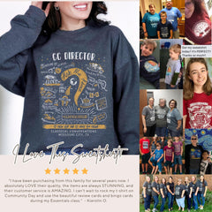 Personalized CC Cycle 2 Director Sweatshirt Gift for CC Director Sweater Back to School Gift Cycle 2 Director Pullover Homeschool Sweater
