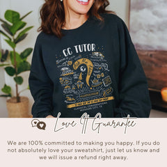 Personalized CC Cycle 2 Tutor Sweatshirt Gift for CC Tutor Pullover Classical Conversations Graduation Gift Cycle 2 Tutor Sweater Question
