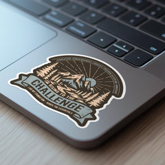 CC Challenge Vinyl Sticker Gift for Classical Conversation Student CC Back to School Gift Rise to the Challenge Decal Sticker CC Class Gift