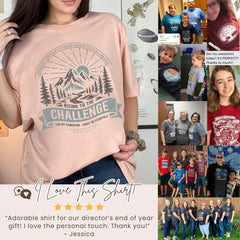 Personalized CC Challenge Shirt Gift for Classical Conversations Director Back to School Gift Homeschool Mom T-Shirt Challenge Tutor Gift