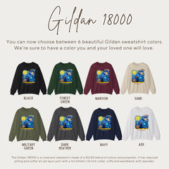 Personalized CC Cycle 2 Van Gogh Tutor Sweatshirt Gift for CC Tutor Classical Conversations CC Back to School Gift Cycle 2 Tutor Sweater