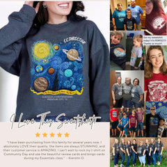 Personalized CC Cycle 2 Van Gogh Director Sweatshirt Gift for Classical Conversations Director CC First Day Gift Cycle 2 Director Pullover
