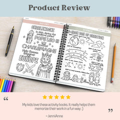 CC Cycle 2 Coloring Book Gift for Classical Conversations Student CC First Day Gift Cycle 2 Memory Worksheet CC Class Work Book Printable