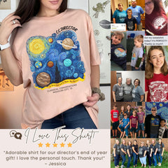 Personalized Cycle 2 Van Gogh CC Director Shirt Gift for Classical Conversations Director CC First Day Gift Cycle 2 T-shirt Foundations Tee