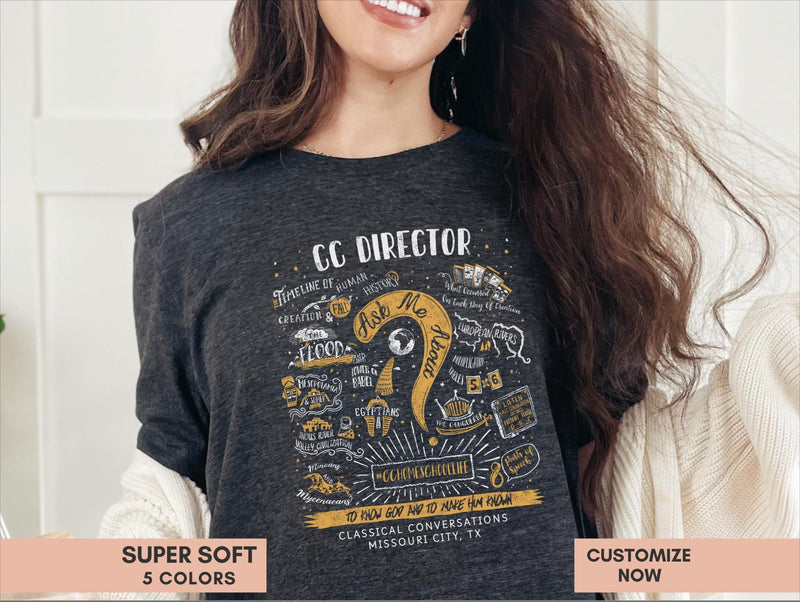 Personalized Cycle 2 CC Director Shirt 
Classical Conversations