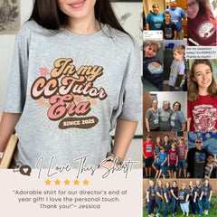 Personalized CC Tutor Era Shirt Gift for CC Tutor T-Shirt End of School Gift Classical Conversations Foundation Tutor Shirt CC Tutor Era Tee