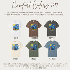 Personalized CC Cycle 2 Van Gogh Shirt Gift for CC Tutor First Day Gift Classical Conversations Cycle 2 Year End Tshirt CC Director Planets