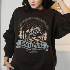 Personalized Challenge Sweatshirt Gift for Classical Conversations Director End of Year Gift Homeschool Mom Sweater Challenge Tutor Pullover