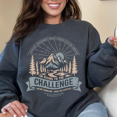 Personalized Challenge Sweatshirt Gift for Classical Conversations Director End of Year Gift Homeschool Mom Sweater Challenge Tutor Pullover