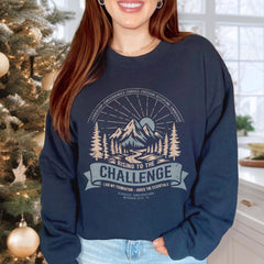 Personalized Challenge Sweatshirt Gift for Classical Conversations Director End of Year Gift Homeschool Mom Sweater Challenge Tutor Pullover