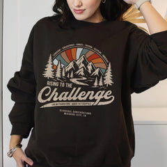 Personalized Challenge Sweatshirt Gift for CC Director Pullover Classical Conversations Back to School Gift Homeschool Mom Sweater Mountain