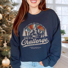 Personalized Challenge Sweatshirt Gift for CC Director Pullover Classical Conversations Back to School Gift Homeschool Mom Sweater Mountain