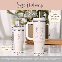 Sister of the bride travel cup