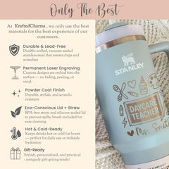 Gift For Preschool Teacher Tumbler Laser