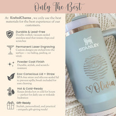 Gift for Bestie Beach Tumbler With Handle