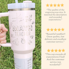 Math Teacher Travel Cup