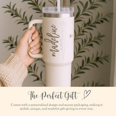 Bridesmaid Proposal Tumbler With Handle