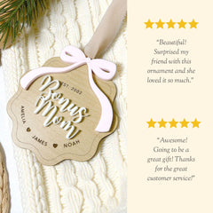 Bonus mom ornament feedback