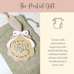 Bonus mom ornament the perfect gift