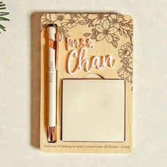 Notepad and Necklace Gift Set