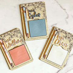 Notepad and Necklace Gift Set